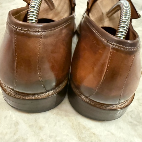 MEZLAN Brown Leather Men's Loafers - Picture 6 of 7
